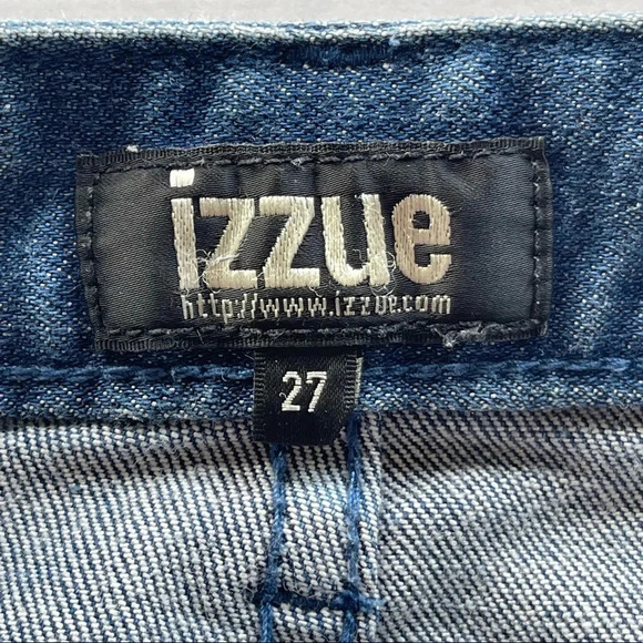 Izzue Denim Mini skirt size 27 - Picture 8 of 15